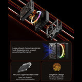 AOOSTAR GOD88 Mini-PC, AMD Ryzen 7 8845HS 8 Core Max 5,1 GHz, 32 GB DDR5 RAM 1 TB SSD