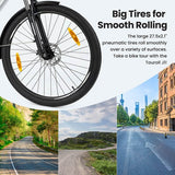 Touroll J1 27,5 Zoll Elektrofahrrad mit 250W Motor