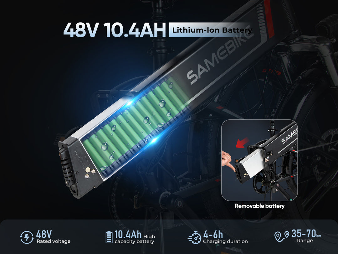 SAMEBIKE 20LVXD30-II faltbares Elektrofahrrad