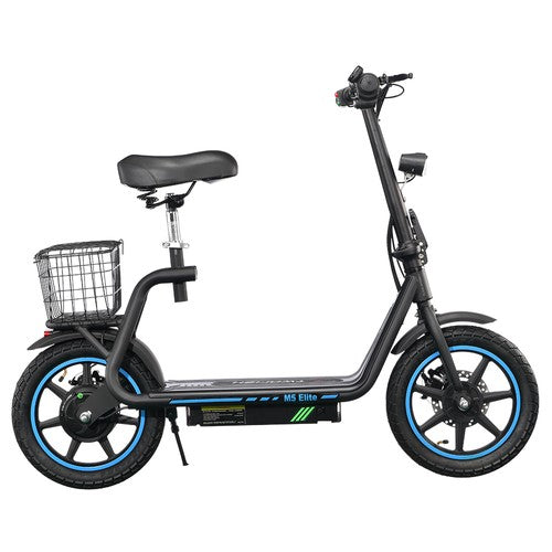 TWOFISH M5 Elite E-Scooter, 500-W-Motor, 48 V 13 Ah